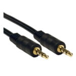 Spire Stereo Cable 3.5mm, 2 Metres, Gold Connectors