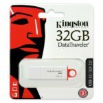 Kingston DataTraveler G4 32GB USB 3.0 Memory Pen, Red/White.