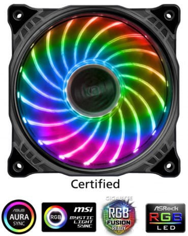 Akasa Vegas X7 12cm RGB Case Fan