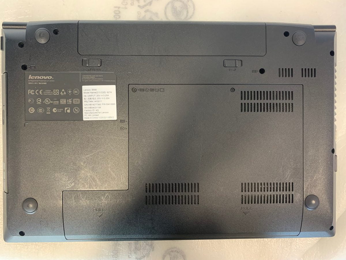 Lenovo B590 I3 3110m 120gb Ssd Laptop Windows 10