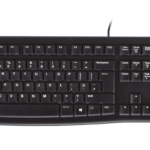 Logitech K120 Wired Keyboard, USB, Low Profile, Quiet Keys, OEM