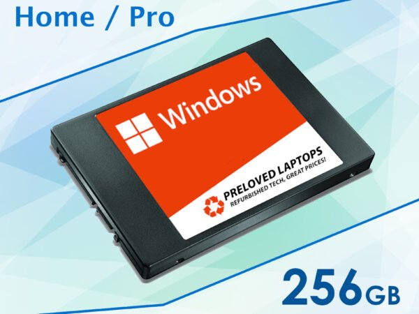 new 256gb 250gb ssd with windows 10 pre-installed windows 11 preloaded
