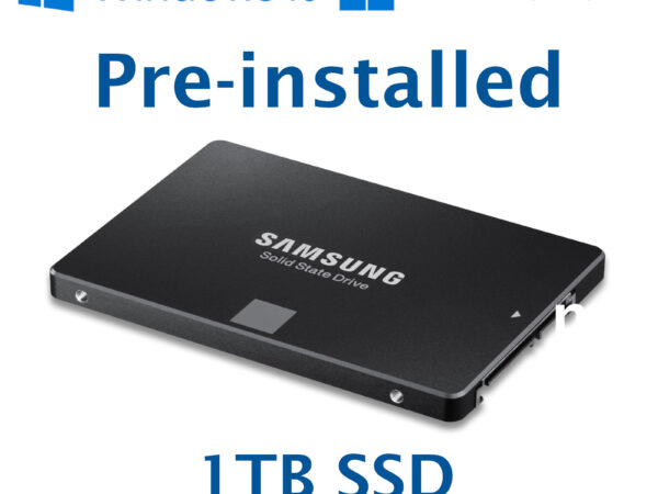 1TB SSD Windows 11 Preinstalled plug and play also windows 10 preloaded.